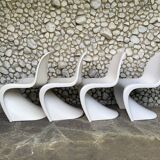 S chairs by Verner Panton for Herman Miller Fehlbaum Production, series of 4