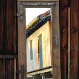 Oak mirror 84x177cm