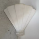 Geometric corner wall lamp in plaster, France 1980.