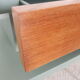 Vintage bedside table from the 1950s in a Scandinavian style revisited in green