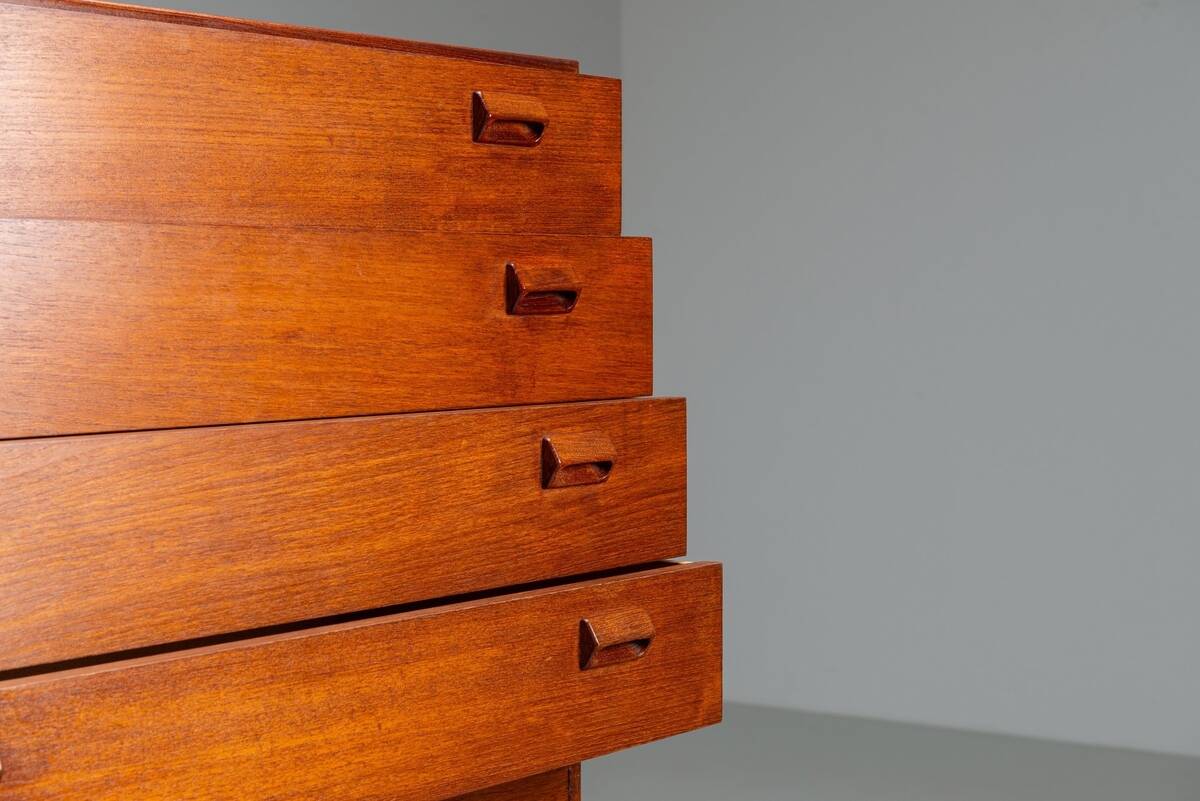 Commode Borge Mogensen en teck Soborg Mobelfabrik Danemark 1960