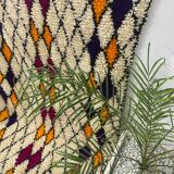 Handcrafted Moroccan Berber carpet 190 x 100 CM