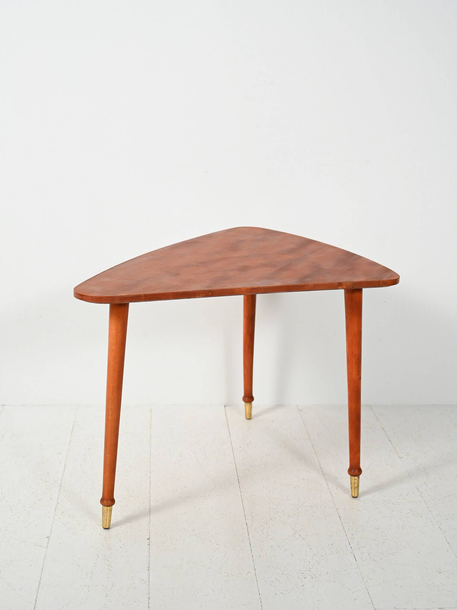 Scandinavian triangular coffee table from the Sixties