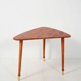 Scandinavian triangular coffee table from the Sixties