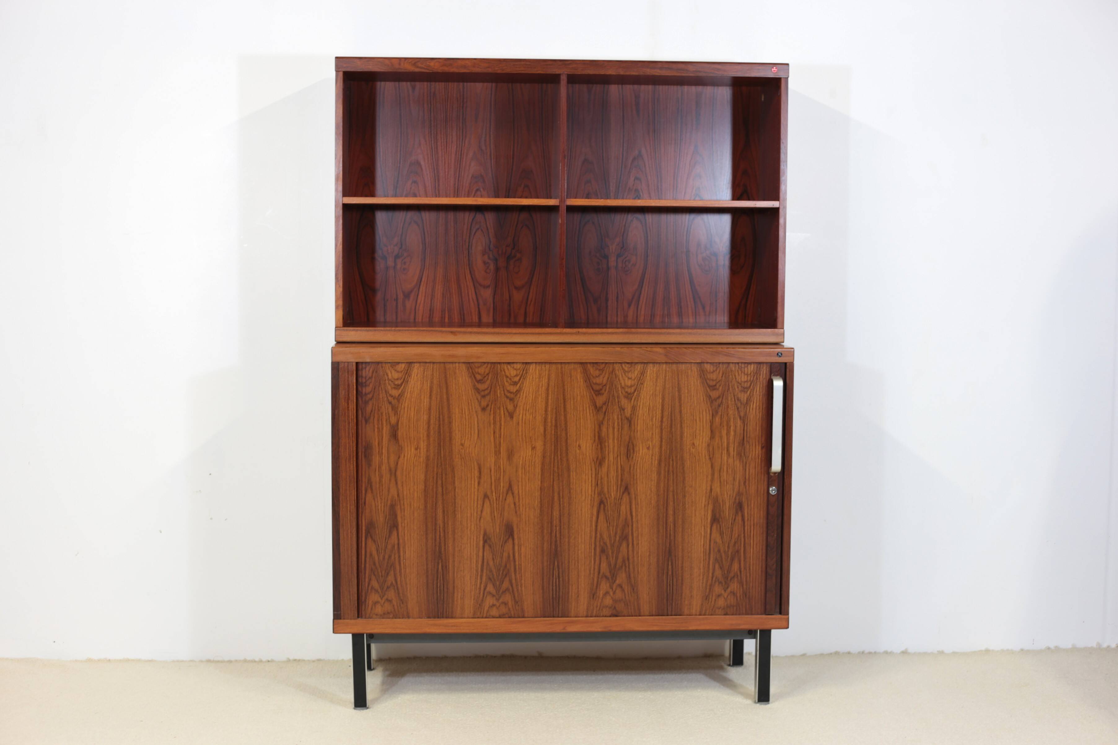Buffet and library in rosewood