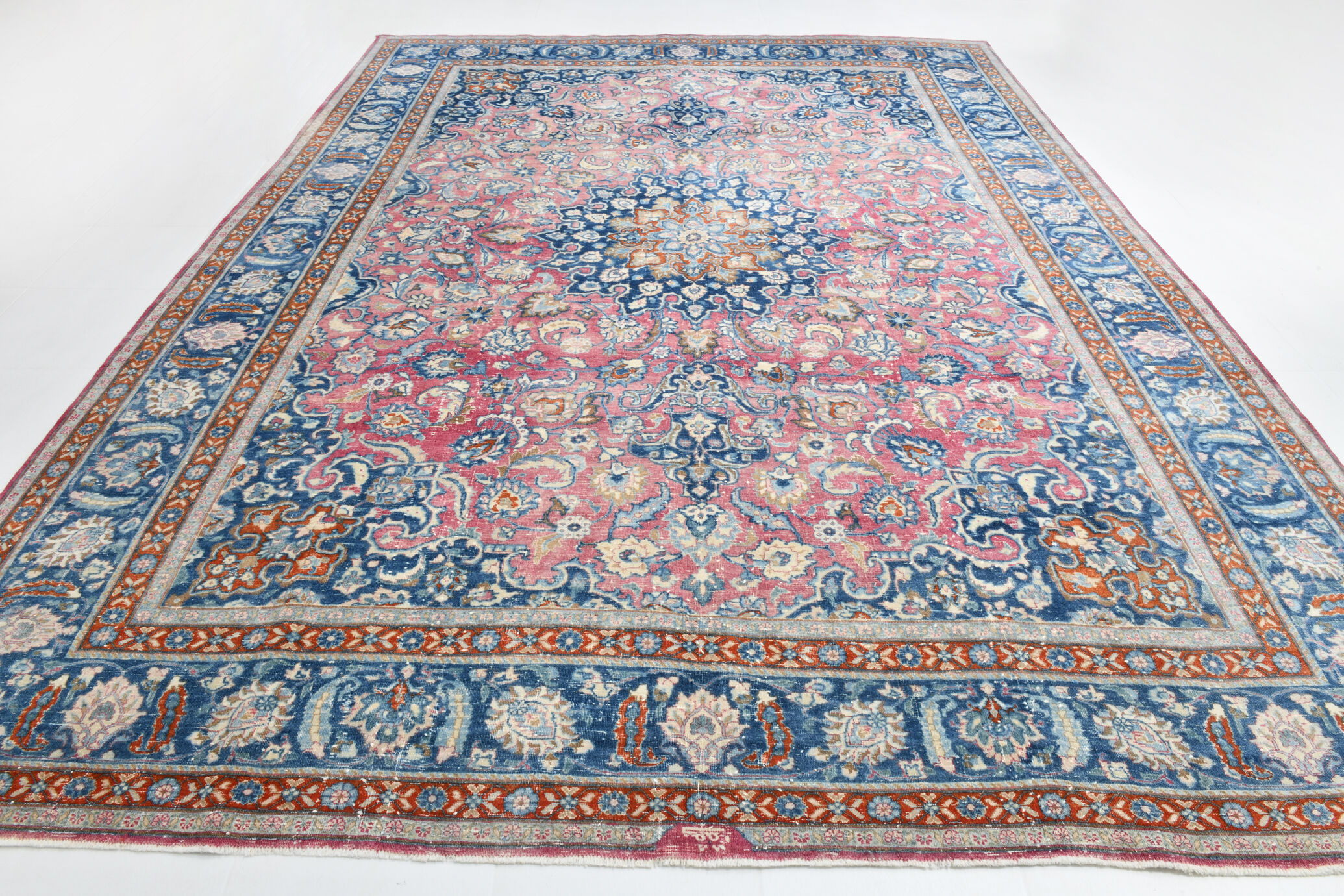 10x13 60s antique large persian rug 307x410cm