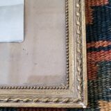 Cadre photo en bois doré