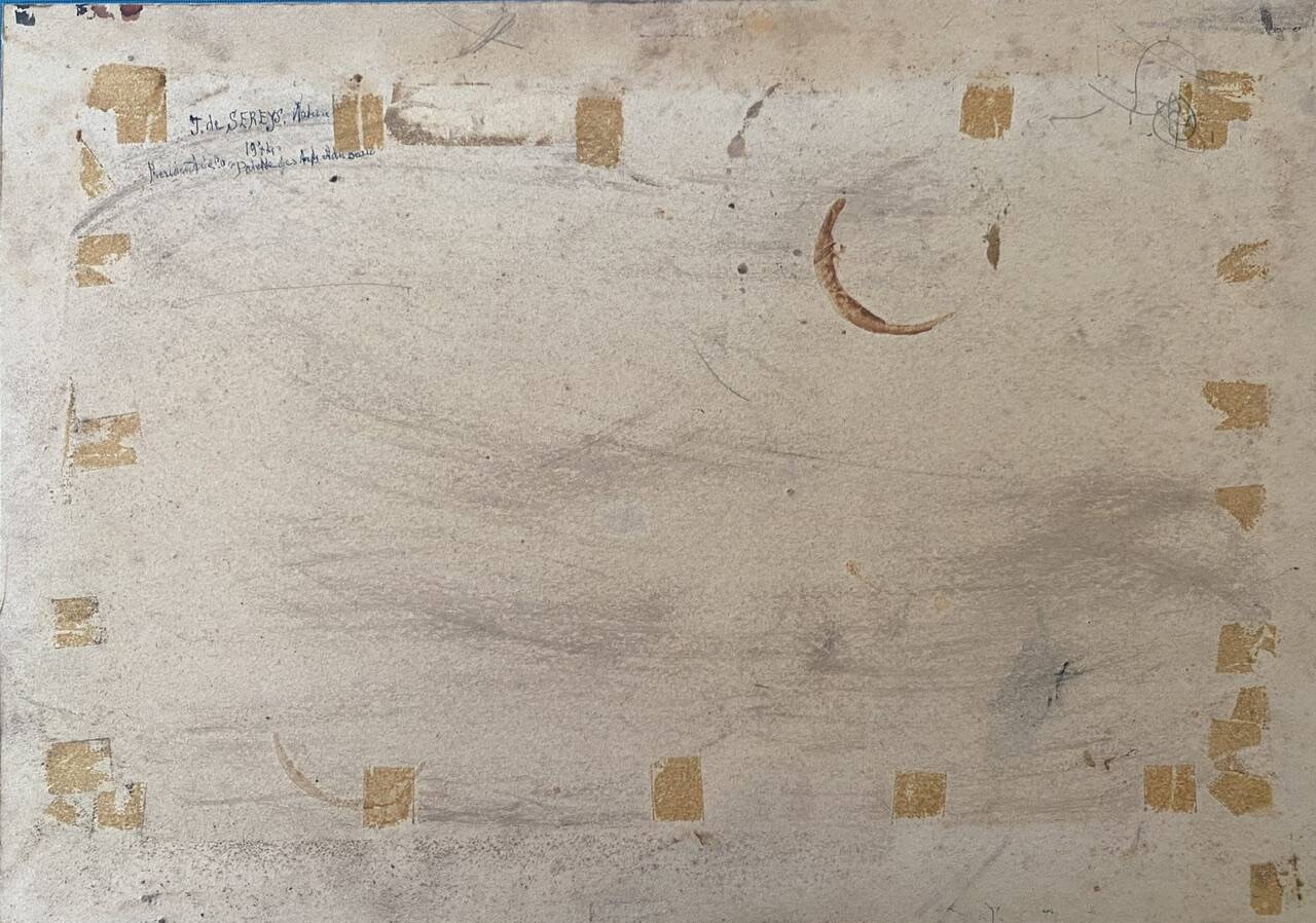 Still life with fruit signed J de Sereys and dated 1974