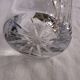 Bohemian crystal vase stamped Crystal Bohemia