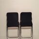 Pair of vintage foldable sunbed chairs, Grazioli Giocattoli, Italy, 1970s