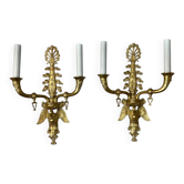 Pair of Napoleon III wall sconces