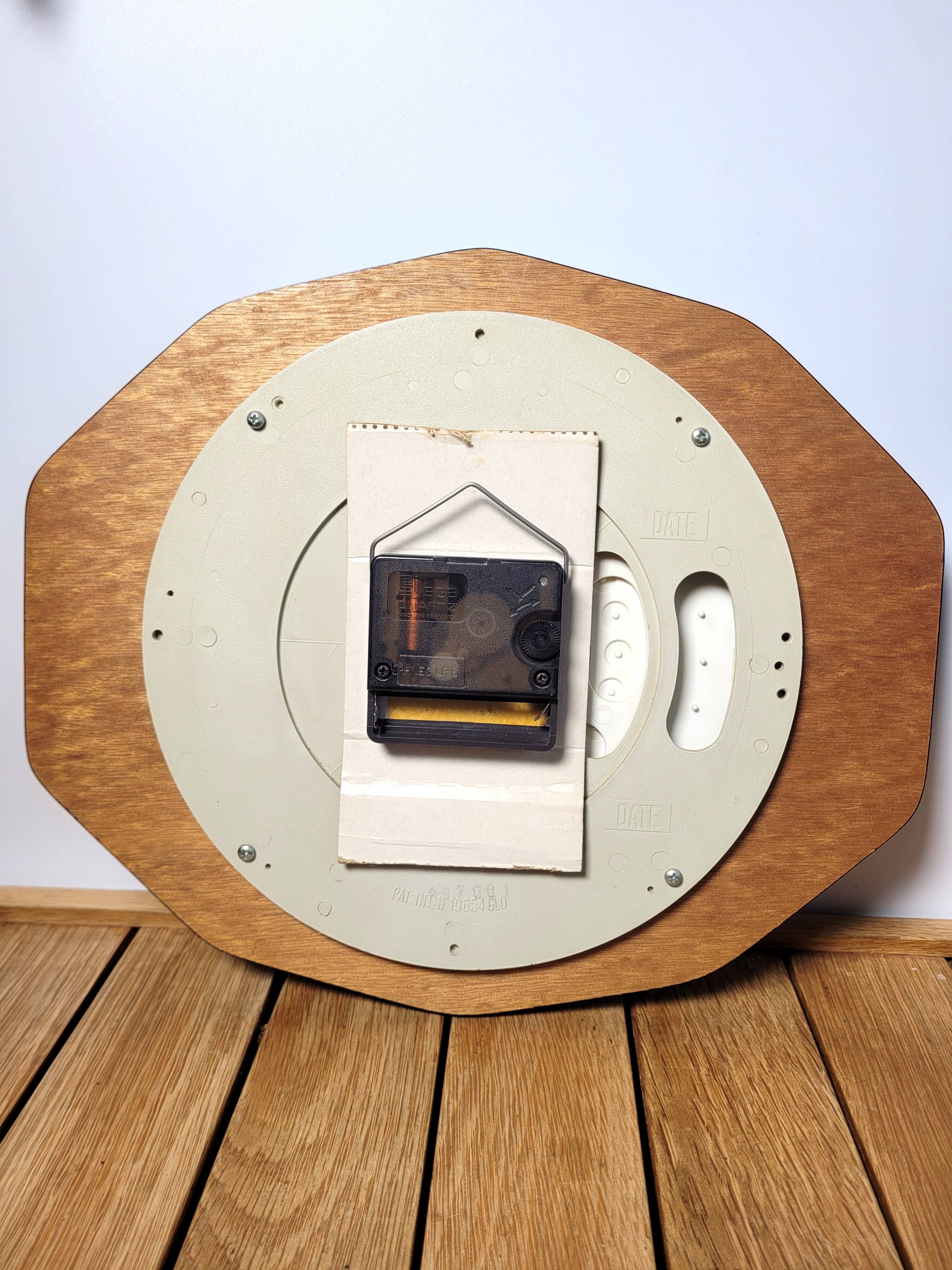 Vintage Maty wall clock 1970