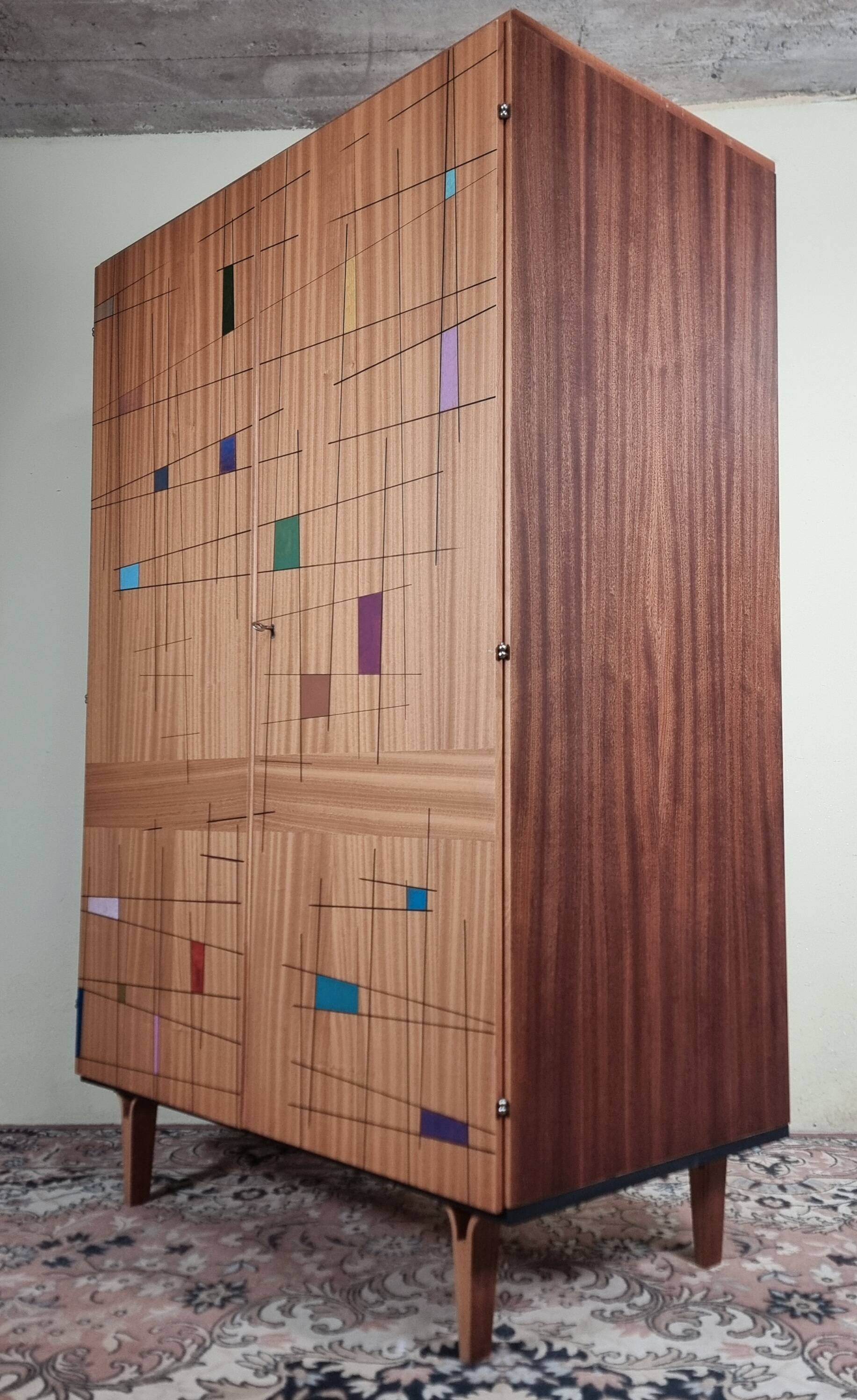 Vintage Wardrobe by Francisek Mezulanik, 1960s