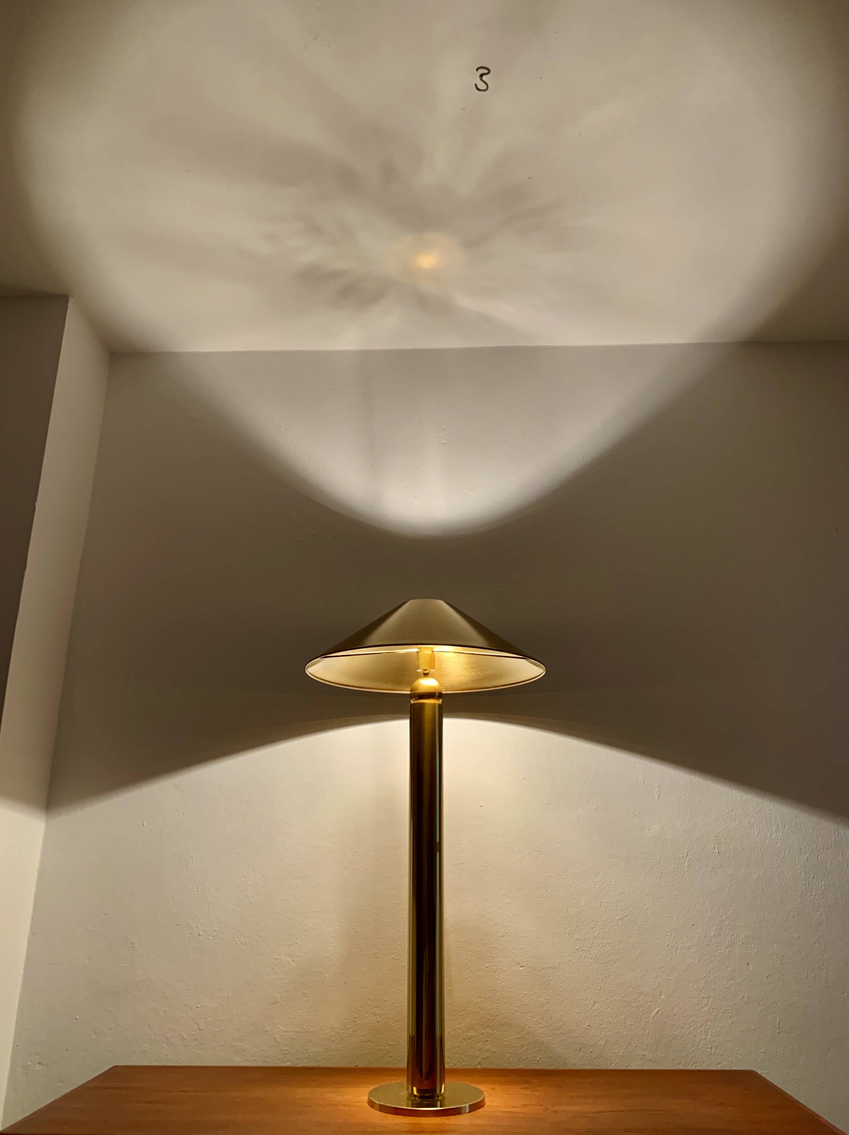 Brass Floor Lamp by Florian Schulz
