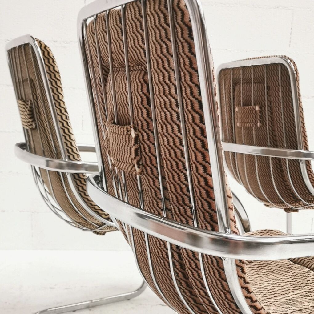 Set de 4 fauteuils Cidue, 1970