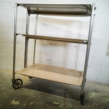 Vintage foldable dessert "textable" 3 trays