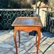 Side table in walnut in the Louis XV style, 19th century.