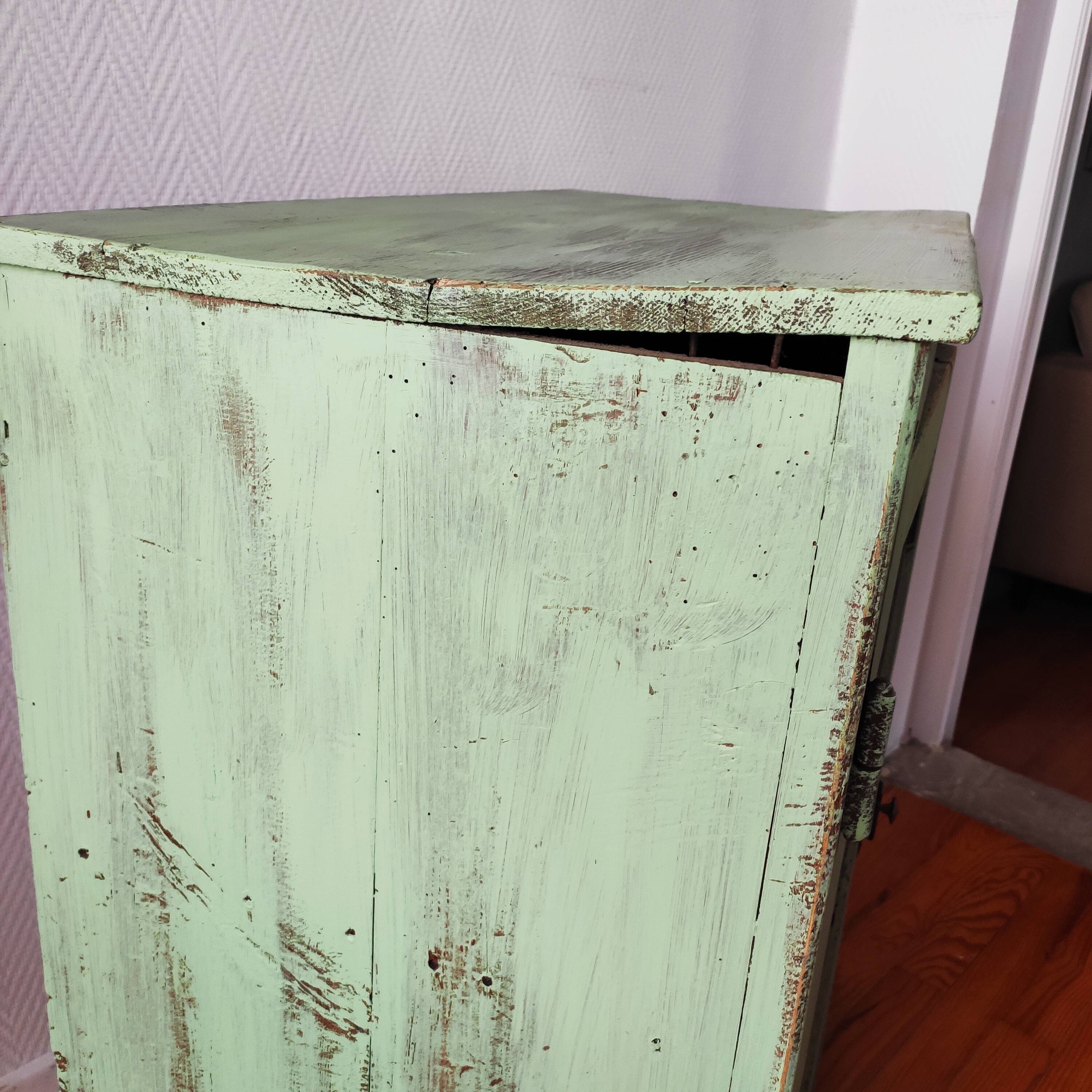 Old Parisian style sideboard with aged patina