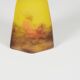 Glass paste wall light by Degue, circa 1920, Art Nouveau.
