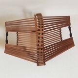 50s scandinavian foldable fruit basket