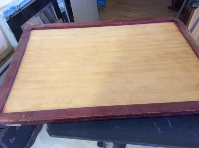 Art deco wooden top