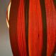 Wooden Double Moon Pendant Lamp