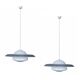 Pair of large bauhaus pendant lights from the 1930s