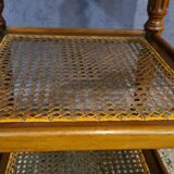 Mahogany serving trolley