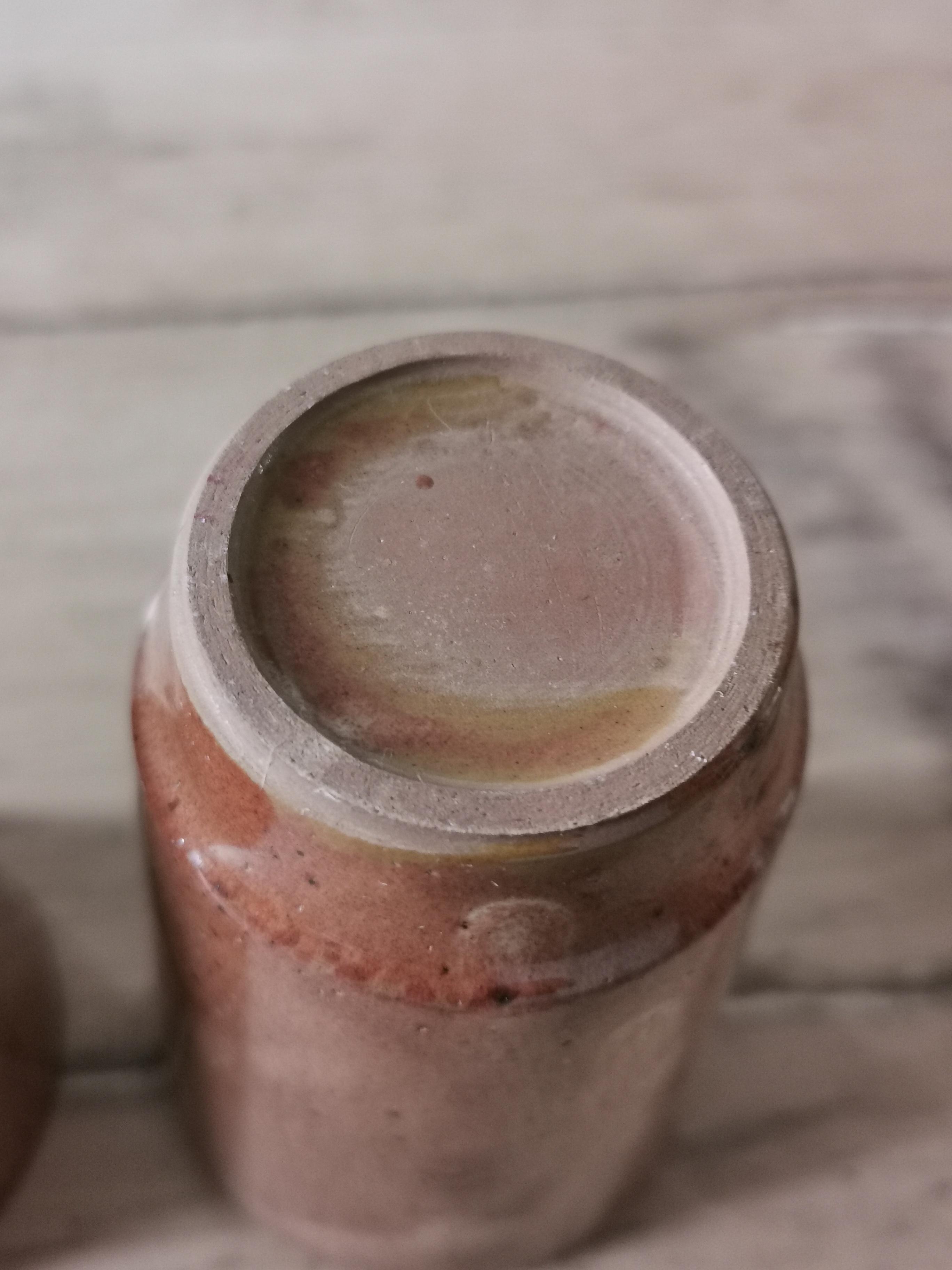 Set of 6 sandstone cups