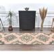 Turkish Oushak wool runner 90x346