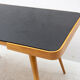 Opaxite glass coffee table, 1960´s, Czechoslovakia