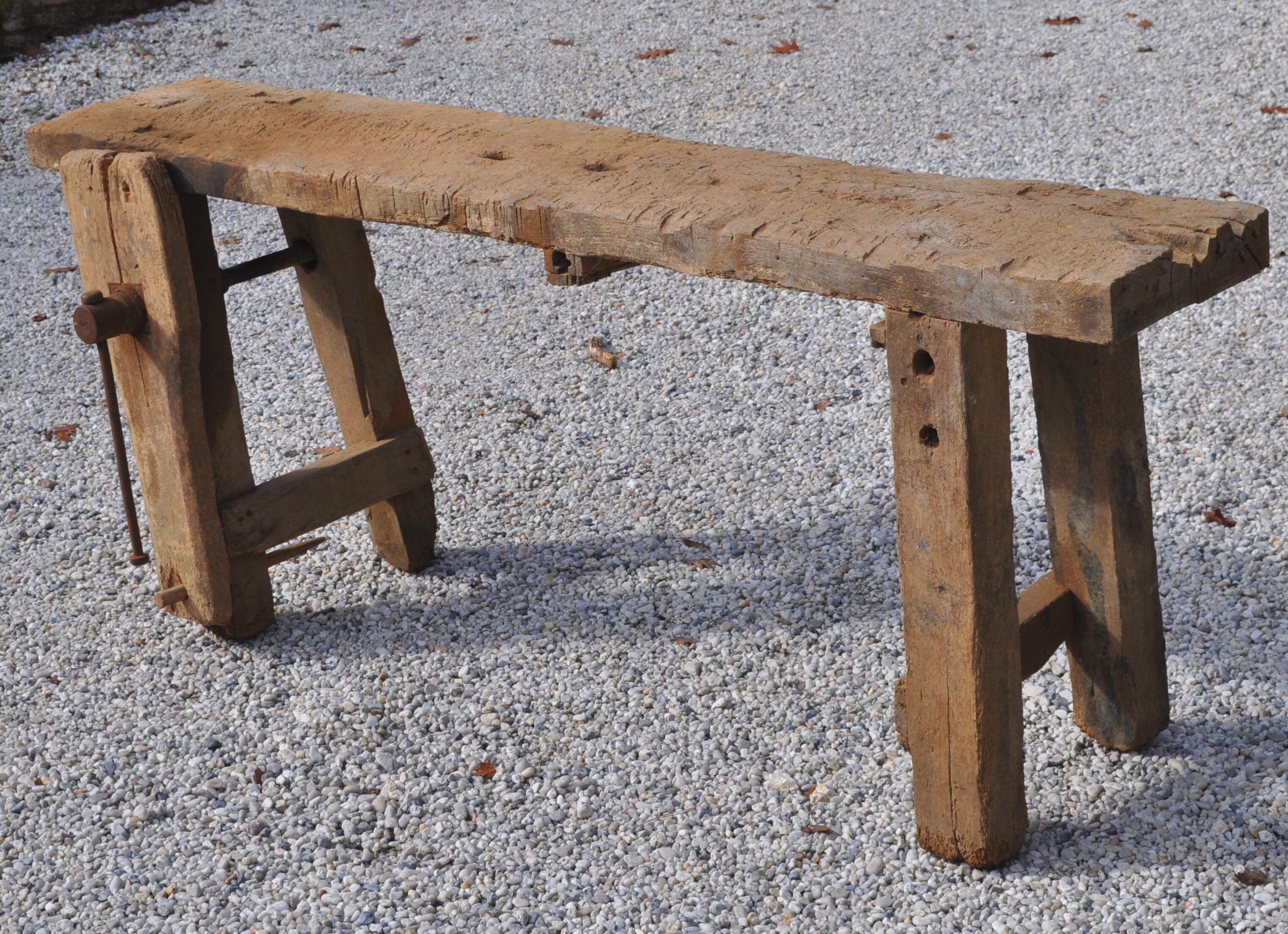 Rustic workbench