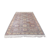 Turkish vintage handmade oriental rug Caesarea 3 x 2 m