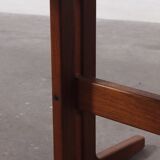 Table basse vintage en teck danois milieu du siècle 50er 60er