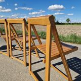 Set of 4 Vintage Folding Chairs