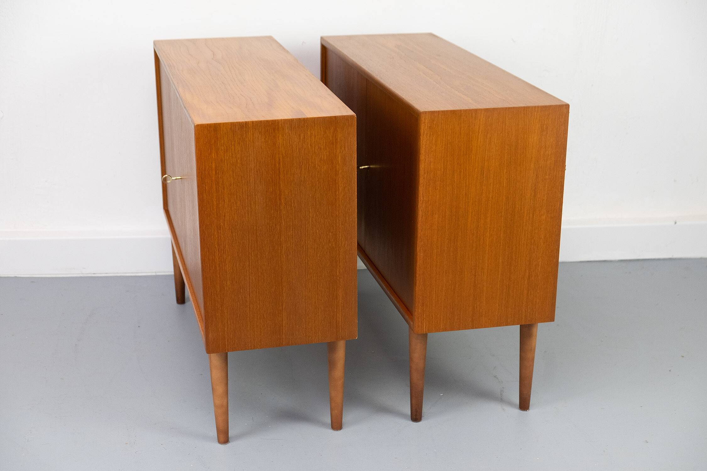Mid-Century Teak Sideboards from WK Möbel