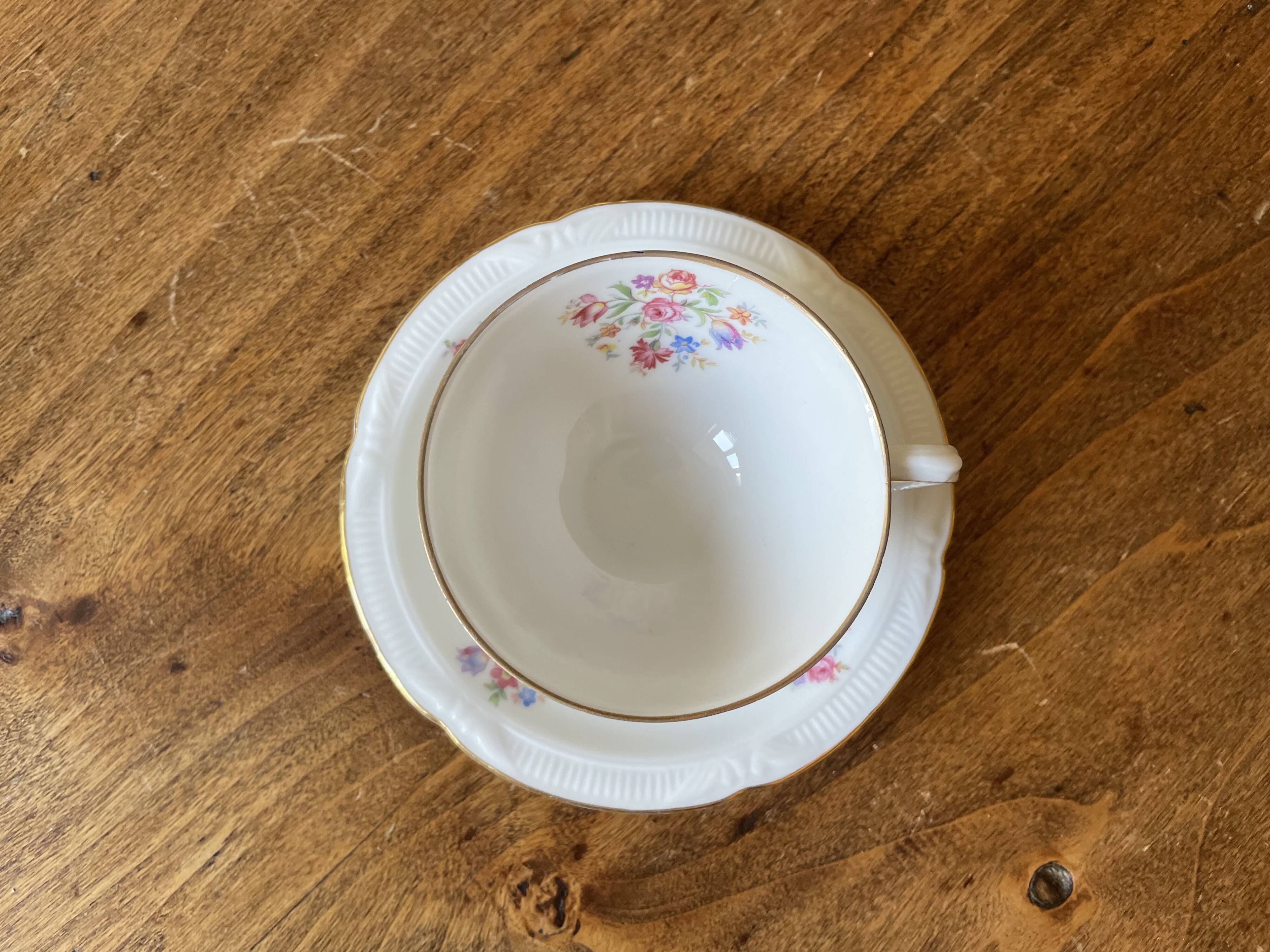 Set 2 coffee cups and saucers - Zeh Scherzer - vintage, old