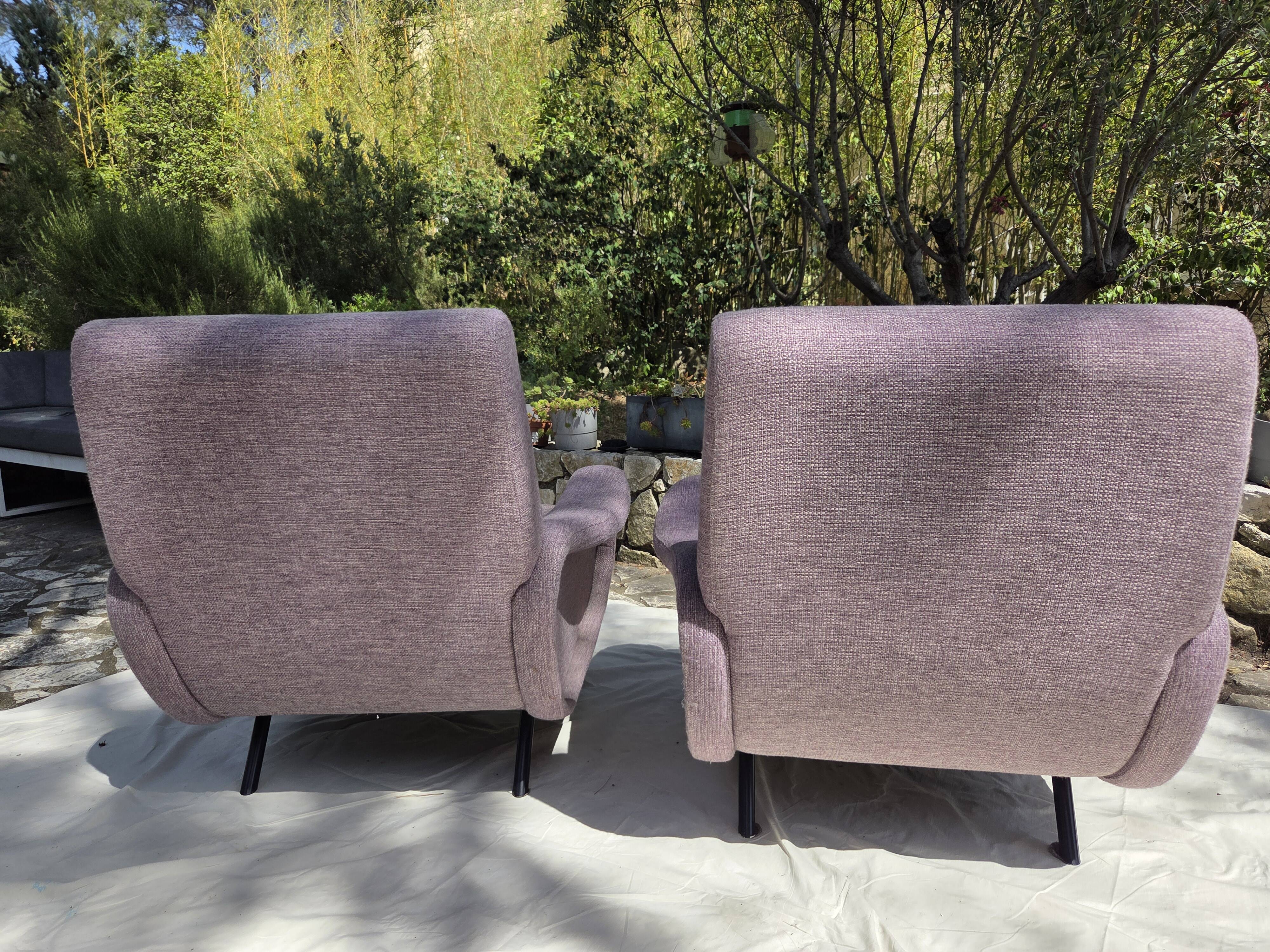 2 fauteuils design Zanuso