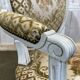 1970s Louis XVI style cabriolet armchair