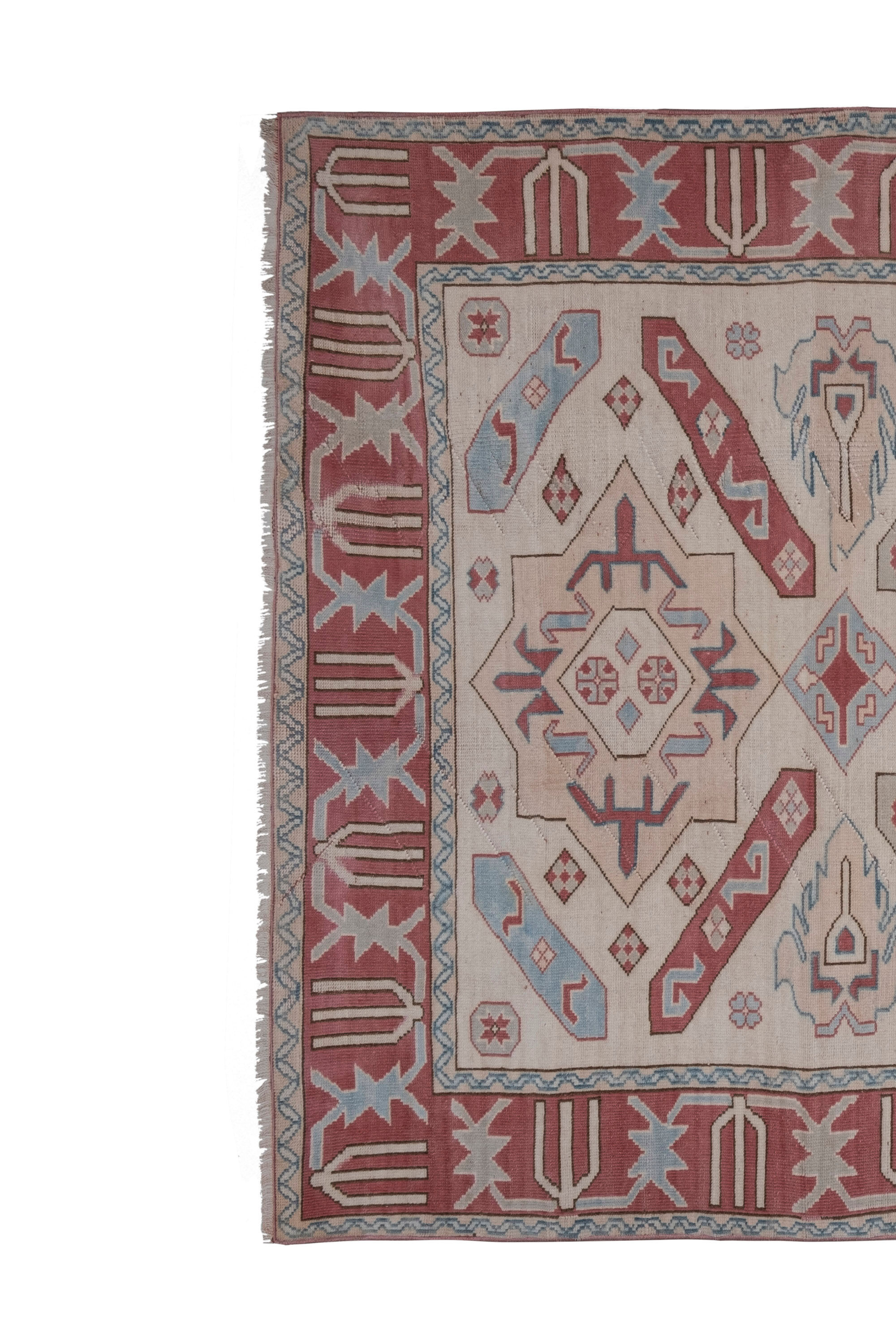 Hand knotted turkish oushak rug 175 X 257 cm