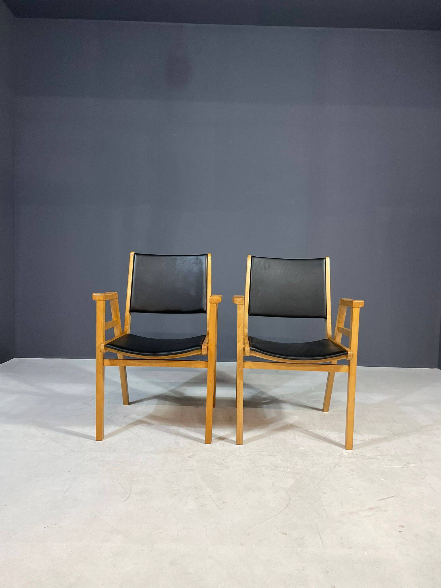 Pair of armchairs, František Jirák, 1970s, Czechoslovakia