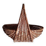 Large vintage wicker basket