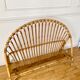 Rattan basket bed from the 60s