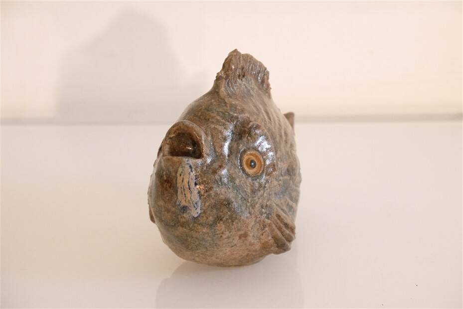 Ceramic fish by Gunnar Hansson 1960