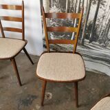Set of 8 Hiller bistro chairs
