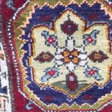 Very nice little carpet yastik anatolia handmade
