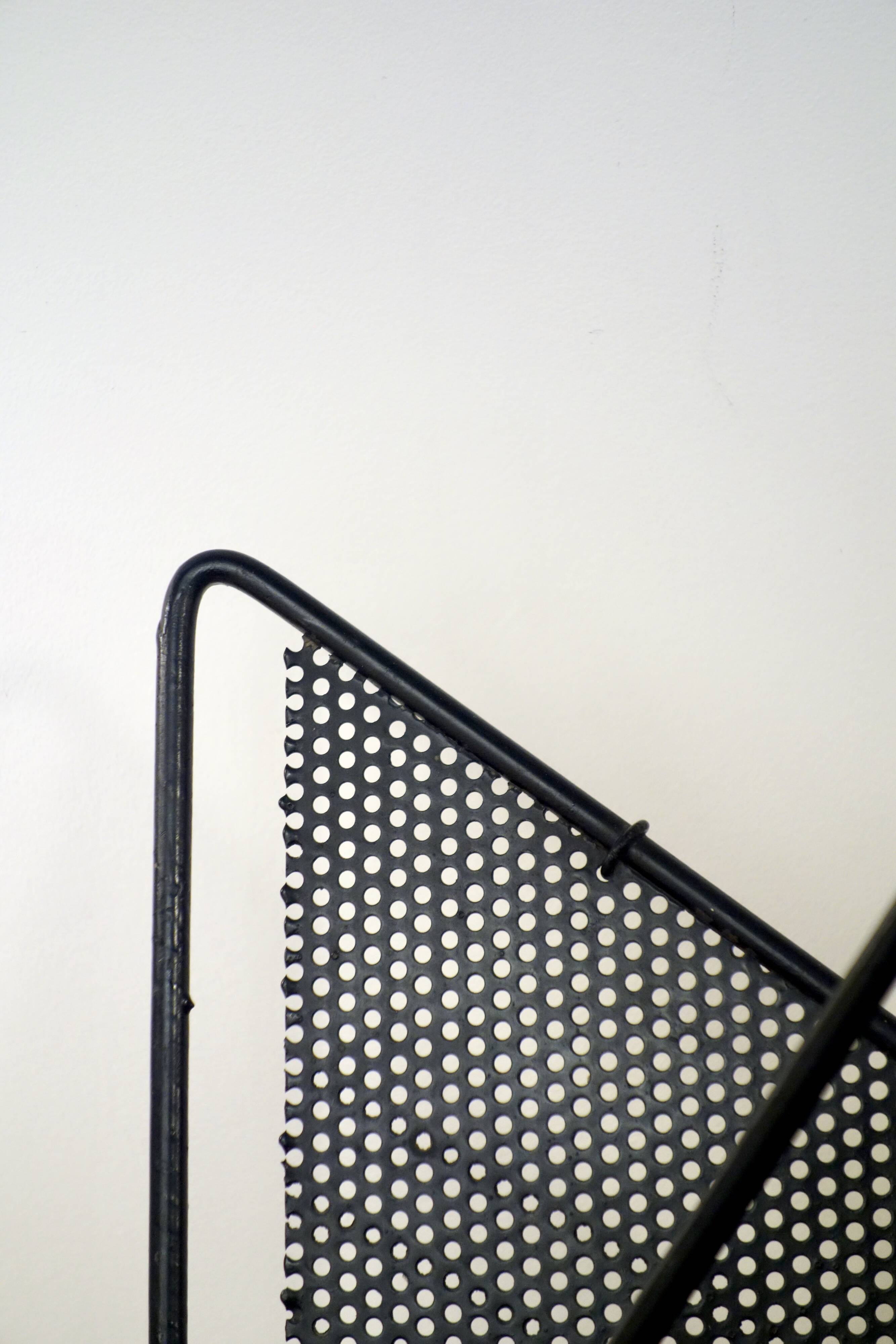 "Butterfly" magazine rack by Mathieu Matégot, France, 1950s