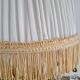 Gilt bronze bouillotte lamp with crystal drops, Empire style