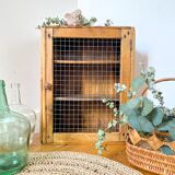 Wooden wall-mounted toilet cabinet