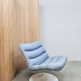 Vintage Dutch design swivel chair Geoffrey Harcourt Artifort F978